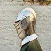 Medieval Helmet Closed Helmet LARP Fancy Armor Costume Dress Knight Helmet Best Gift For Him