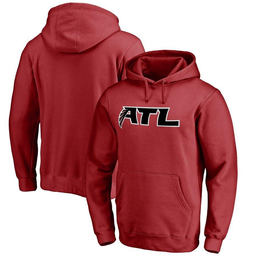 Men's Clothing European and American Size Men's Sports Hooded Sweater NFL Falcons American Football Clothing