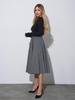Wool Flared Skirt ISSA PLUS