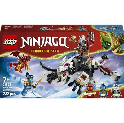 Конструктор LEGO Ninjago 71863 Зильвар и драконья тварь Гримтак