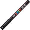 Marker - POSCA - Calibrated Tip - Black - Water-based Paint - Line Width 1-10 Mm