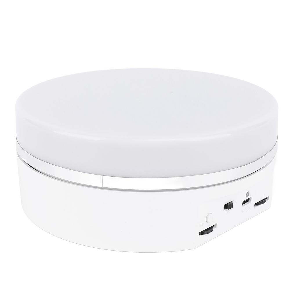 6,3-дюймовый вращающийся дисплейный стенд со светодиодной подсветкой, вращающийся на 360 градусов, электрический поворотный стол с регулируемой высотой