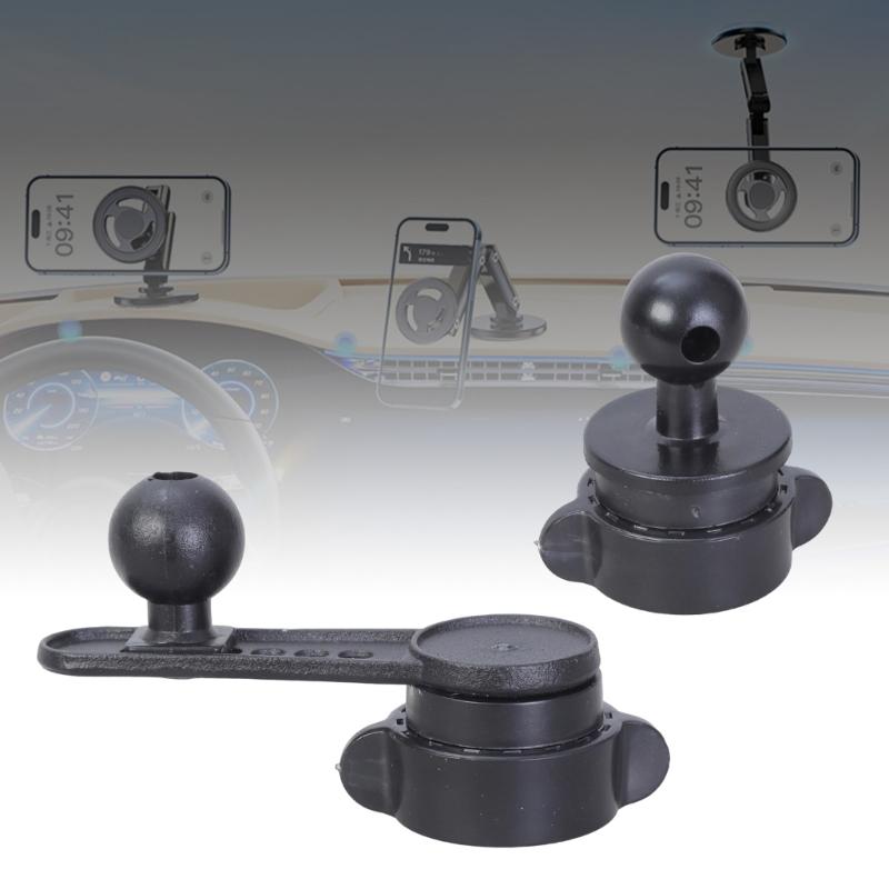 Adjustable 17mm Ball Joint Extension Arms Bracket Suitable For Car Air Vent Phone Stand And Navigation Mounting Solution