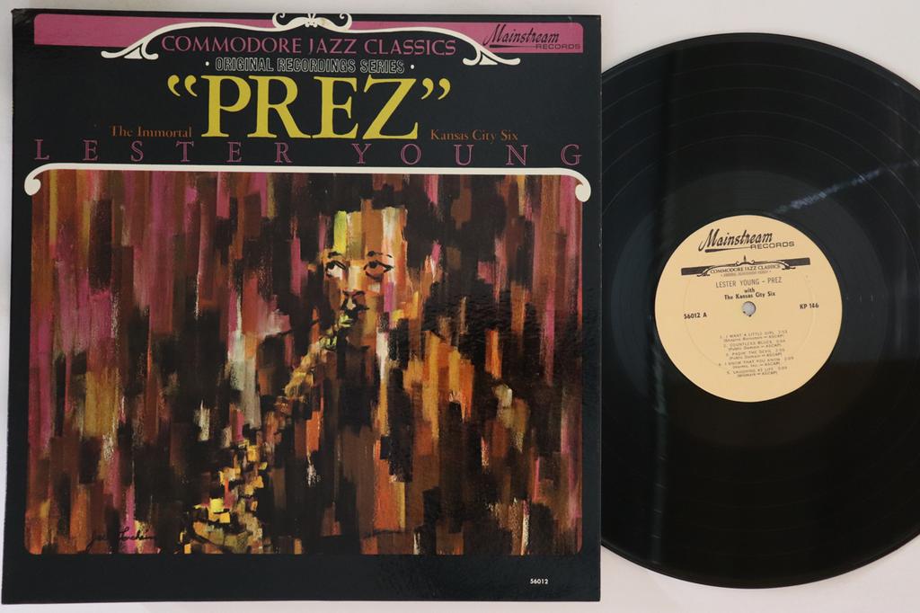 LP Пластинка ЛЕСТЕР ЯНГ - Prez 56012 MAINSTREAM США Джаз Б/У