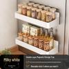 Magnetic No-Drill Refrigerator Side Storage Rack and Spice Holder
