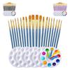 1 Set Watercolor Paint Brushes Set Nylon Hair Painting Brush Art Tool Drawing and Art Supplies For Creative Projects