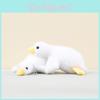 Keychain Plush Soft Goose Pendant Compact Size Travel Bag Ornament Doll Gift
