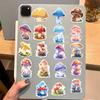 50 Cartoon Mushroom Graffiti Stickers Personalized Decorative Guitar Notebook Suitcase DIY Waterproof Stickers