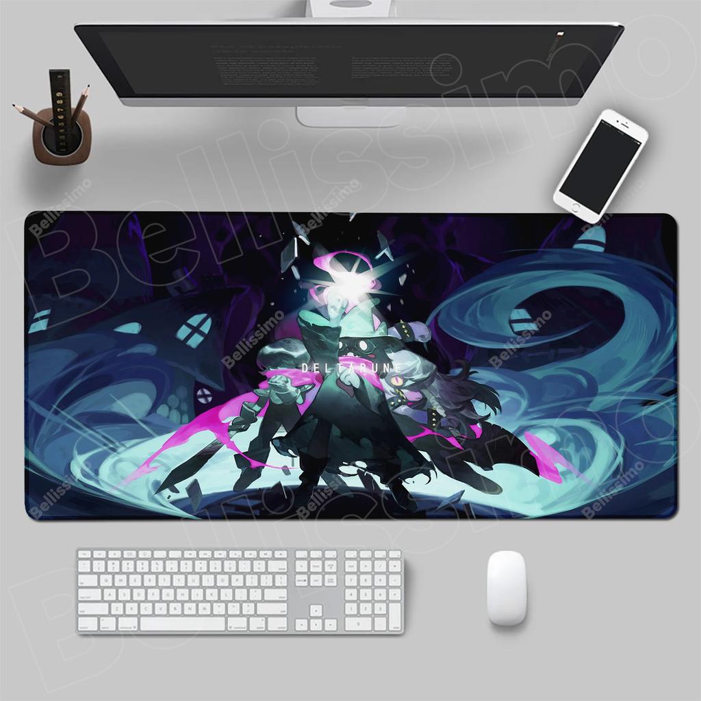 Deltarune Коврик для мыши Клавиатура Резиновый коврик для мыши большой 1200X600 мм Украсить рабочий стол Коврик для стола PC Геймер Ковер для офиса Домашний Коврик для стола