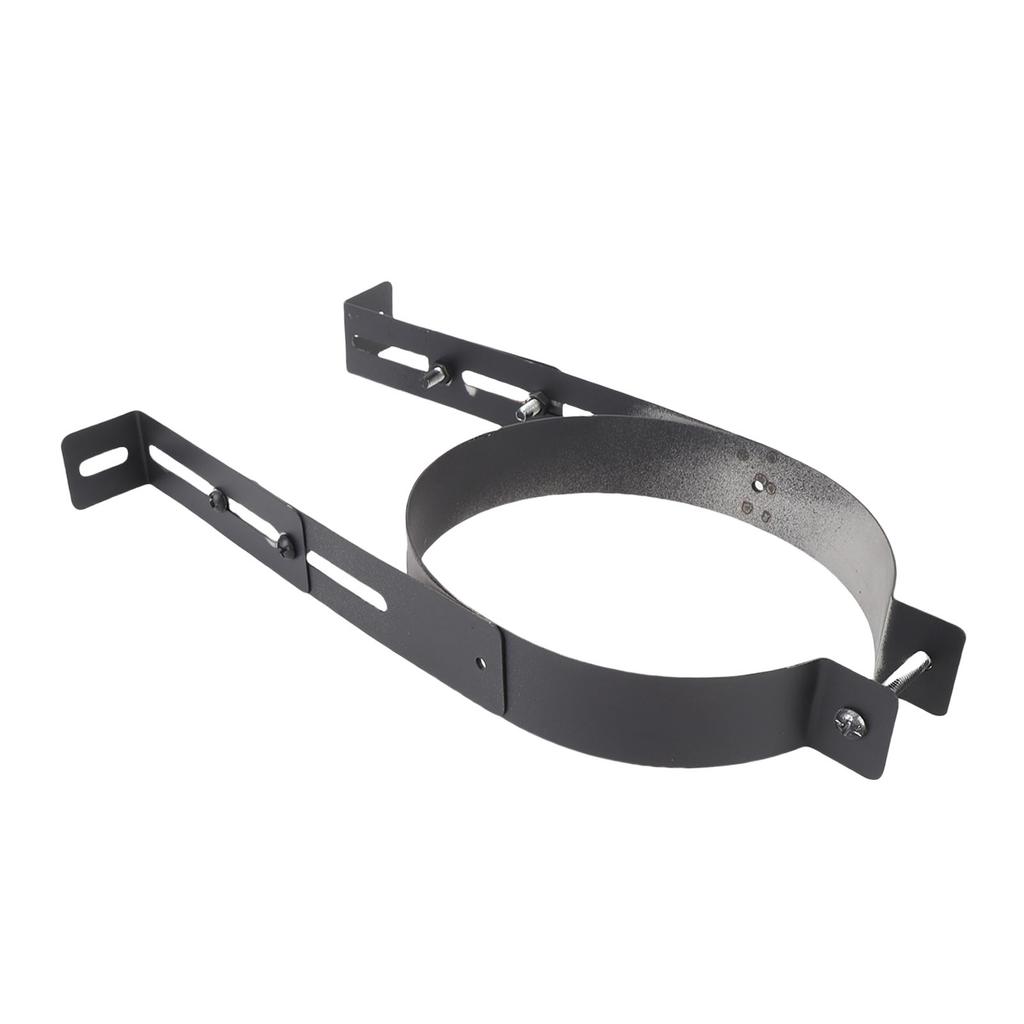 Chimney Pipe Holder Bracket Stainless Steel Adjustable Chimney Pipe Holder Flue Liner Clamp Fireplace Pipe Fixing