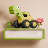 Kids Dinosaur Car Toy Press Go Inertial Drive Pull Children Dino Construction Vehicle Educational Truck Toy Toddlers Boys Girls