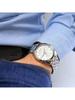 Tissot Мужские кварцевые часы, водонепроницаемость 100 м, с кожаным ремешком T035.617.11.031.00
