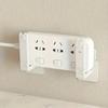 2/1PCS Wireless Wifi Router Rack Wall-mounted Storage Box Socket Strip Holder Bracket Punch-free Bracket