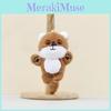Plush Fox Toy Keychain With Soft Short Fur For Bag Accessory Cute Keychain Fox