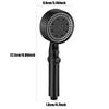 1Pc Shower Head Set, Multifunction Adjustable 5 Modes Shower Head Set, Water Saving Handheld Shower Head