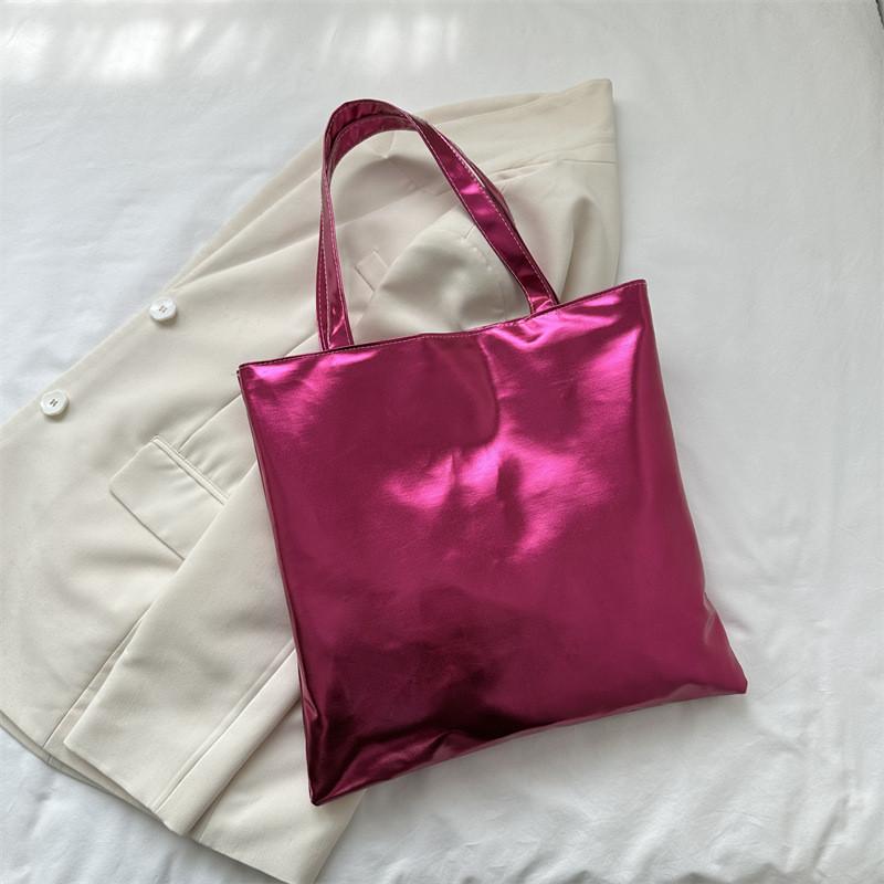 Casual Trendy Tote Bag With Polyester Lining And Inner Patch Pocket Medium Size