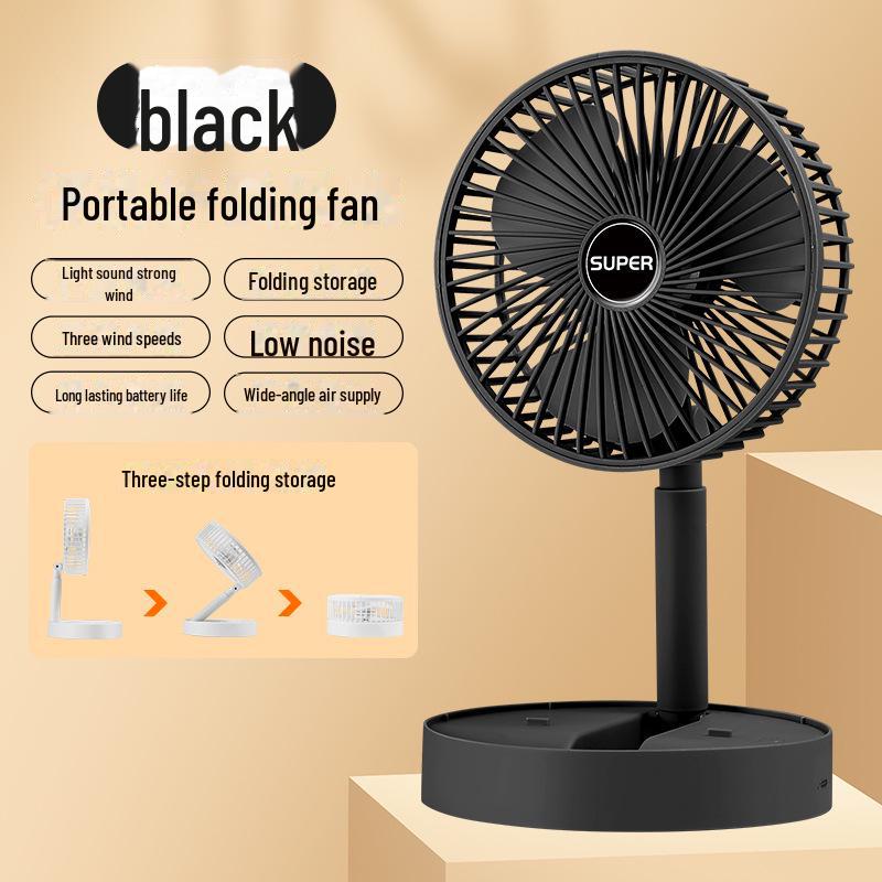 Rechargeable Portable Mini Desktop & Handheld USB Fan