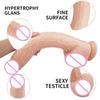 Удлиненный большой пенис, имитирующий пенис животных, товары для мужской и женской мастурбации и развлечений — вестибулярные и анальные пробки