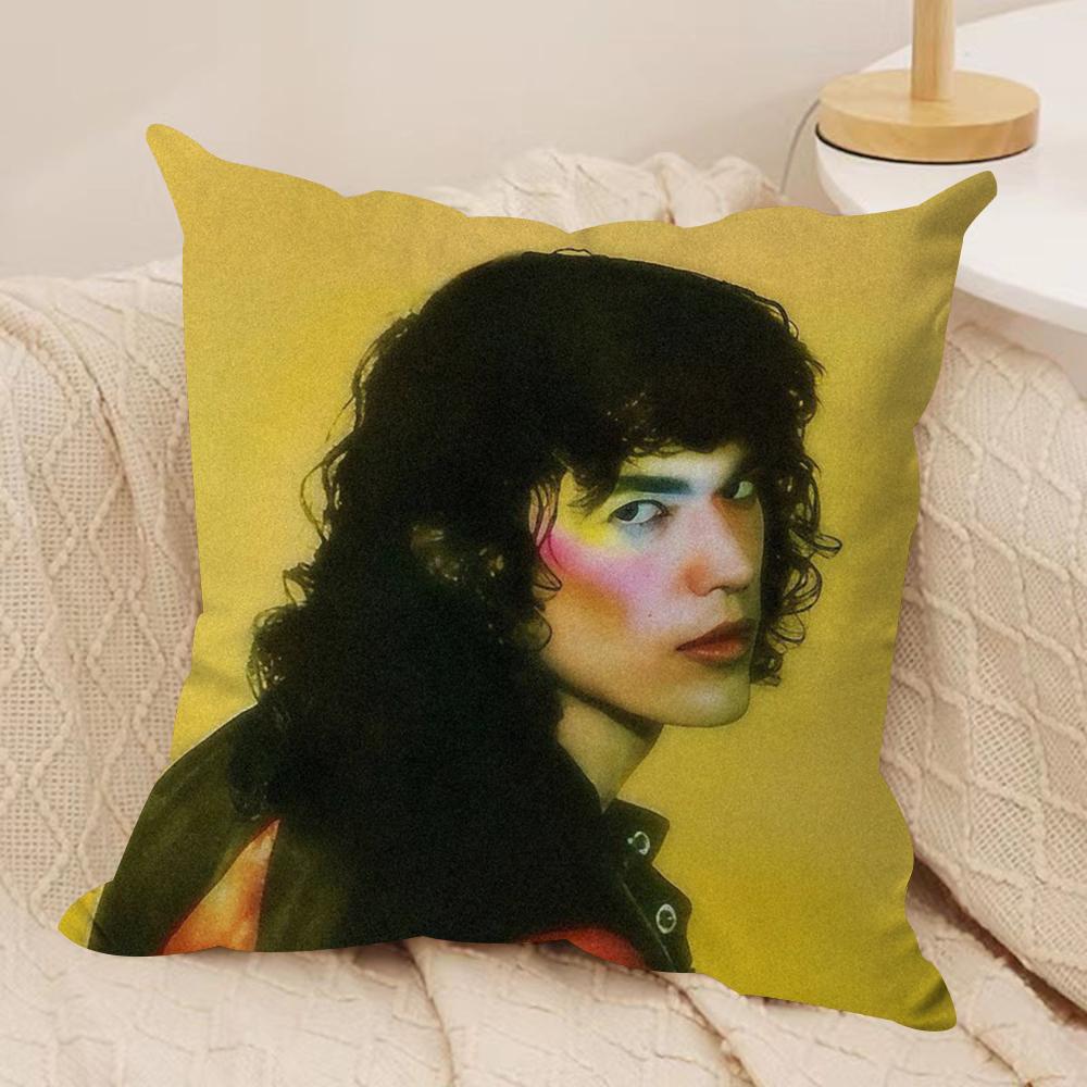Conan Gray Holidays Cushion Cover Silky Short Plush DoubleSided Printed Pillow Case for Sofa All Seasons Home Decor Gift