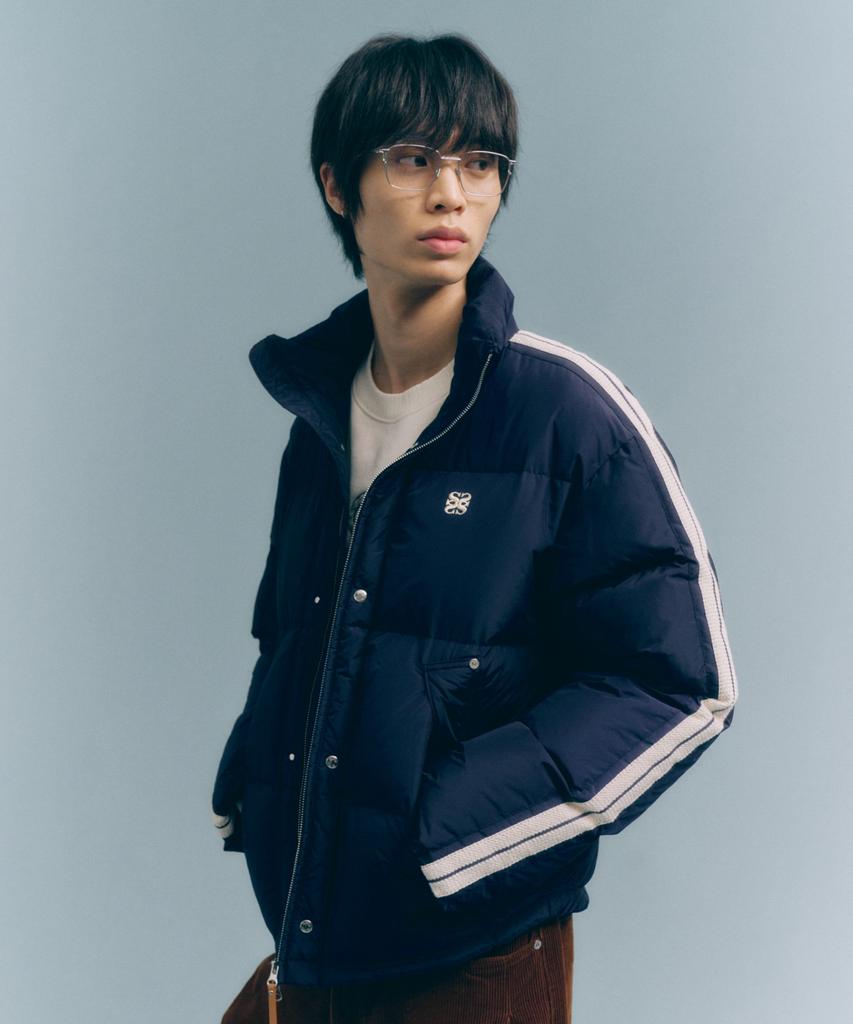 Satur Roton Duck Down Padded Jacket Navy