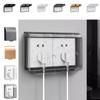 Self-Adhesive Electric Plug Cover Waterproof Plug Box Durable Switch Protective Cover  for Home