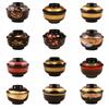 Japanese Style Miso Bowl With Lid Salad Rice Ramen Soup Bowls Udon Bowls Restaurant Ramen Noodles Container Tableware
