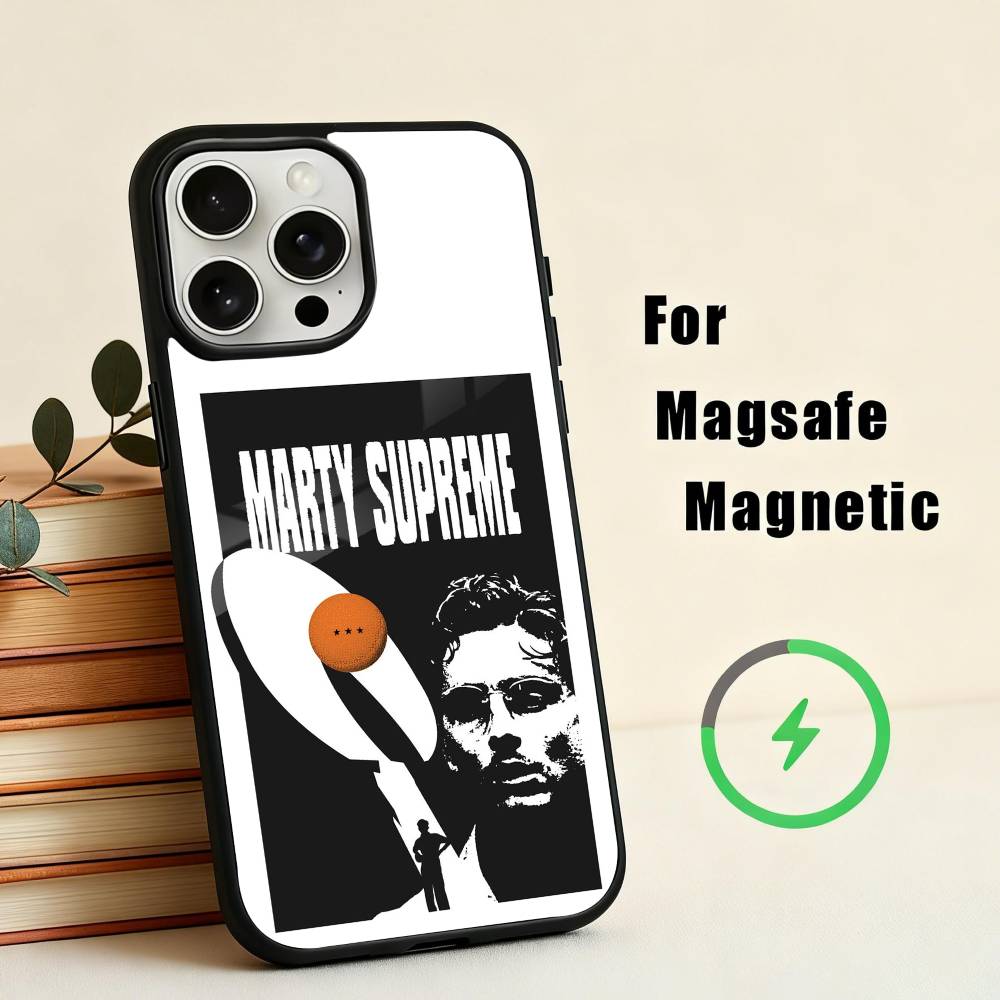 Спортивные Фильмы M-Marty-Y S-Supreme-E Чехол Для Телефона Для iPhone17,16,15,14,13,12,11 Plus,Для Магнитной Беспроводной Зарядки Обложка