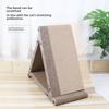 Vertical Triangular Cat Scratching Board & Bed - Scratch-Resistant, Non-Shedding Corrugated Paper with Wooden Accent