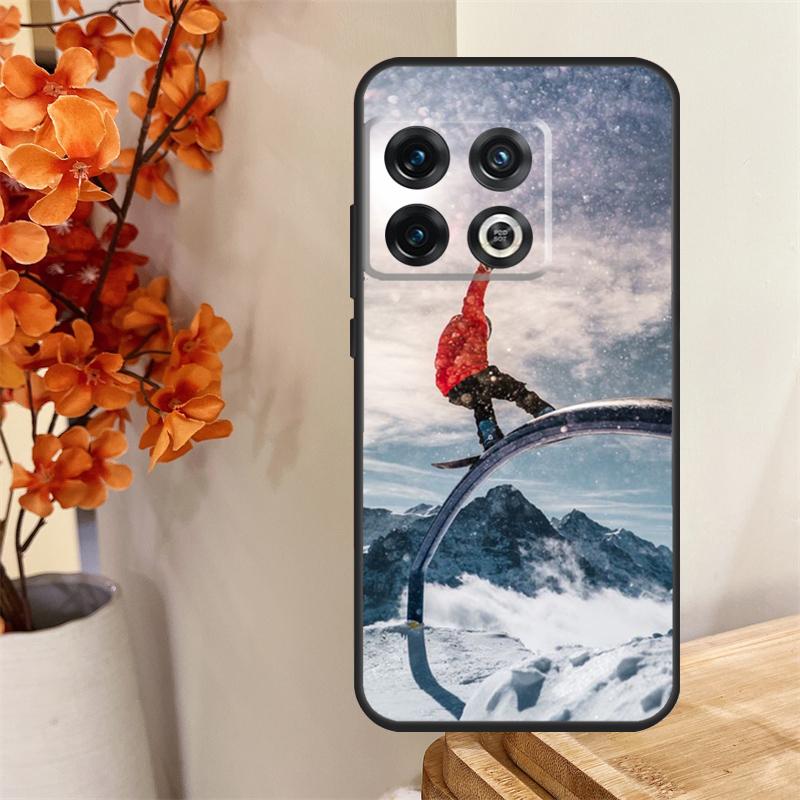 Sports Snowboarding Funda For OnePlus 13 13R 12 12R 11 10 Pro 8T 10T OnePlus Nord 4 CE 2 3 Lite N30 N20 N10 Case