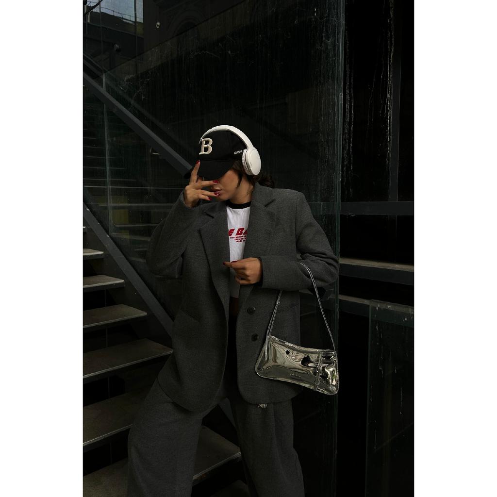 Сумка через плечо с поясом Темно-Бордовый Красный Eleanor