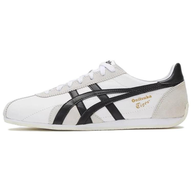 ONITSUKA TIGER Runspark Synthetic Leather Comfortable Classic Slip Resistant Durable Breathable Low Top Casual Shoes Unisex Casual Shoes 1183B480-105