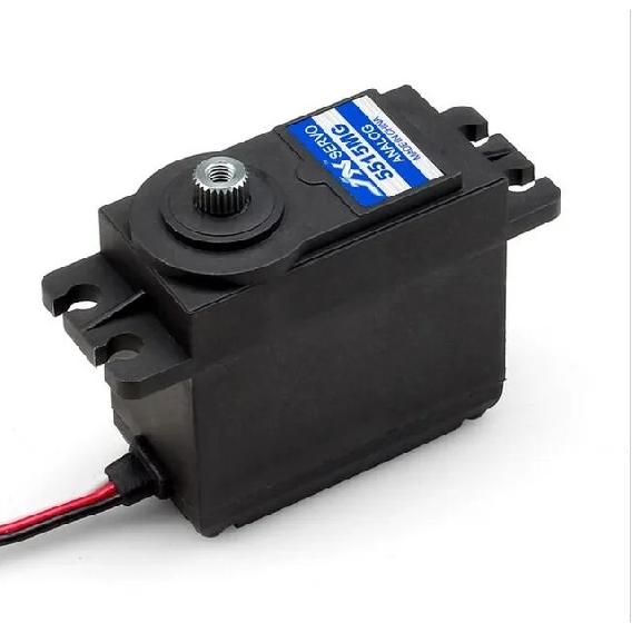 JX Servo PS-5515MG 15KG High Precision Steering Metal Gear Analog Standard Servo For 1:8/1:10 RC Car Airplane Parts