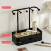 with Drawer Box Jewelry Display Rack Earrings Necklaces Hanging Holder Durable Storage Rack