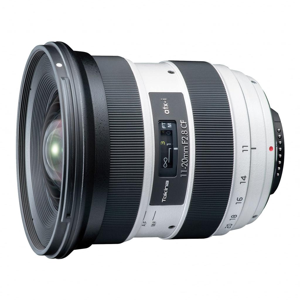 Tokina Wide Angle Zoom Lens WE CF NAF White Edition for Nikon F Format Compatible 641309 ATX-I 11-20mm F2.8 APS-C