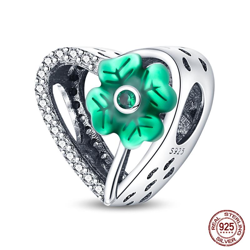 Fit Qikaola Original Bracelet Copper Flower Bird Series Charms Beads For Women Fashion Diy Jewelry Gifts Making