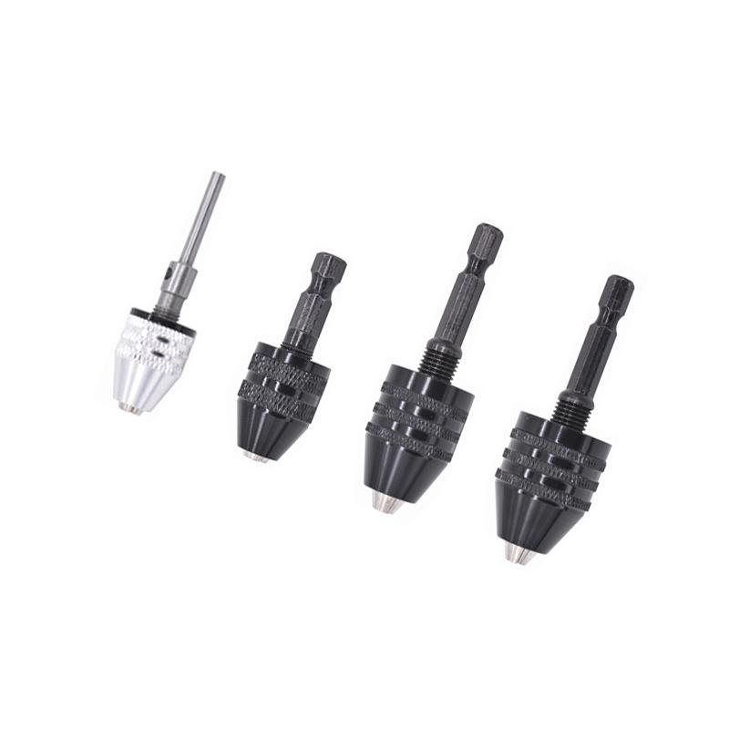 Шестигранный трехкулачковый патрон 0,3-8,0 мм Мини-переходник для дрели для электрической шлифовальной машины