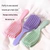 Newcomer Discount: Women's Fluffy Shell, Rib, and Banana Leaf Comb - Tangle-Free Design