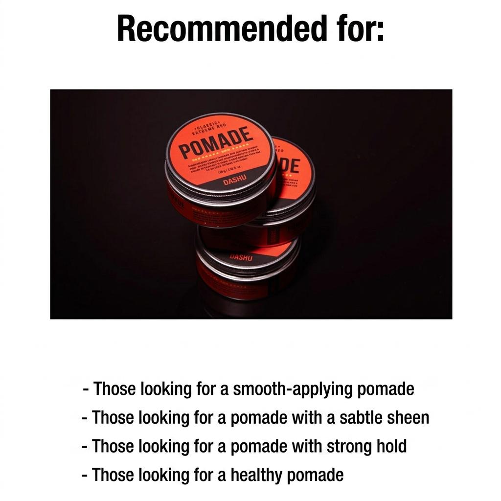 [Dashu] Classic Incredible Shine Pomade (100g) - [K-BEAUTY] Strong Hold & High Gloss