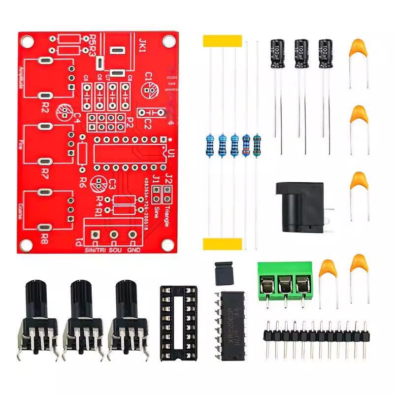 DIY XR2206 Signal Generator Kit - Square, Sine, Triangle Waves