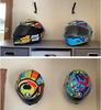 Set of 2 Motorcycle Helmet Hooks Multi-Purpose Jacket Hanger Key Bag Holder Wall Hanger