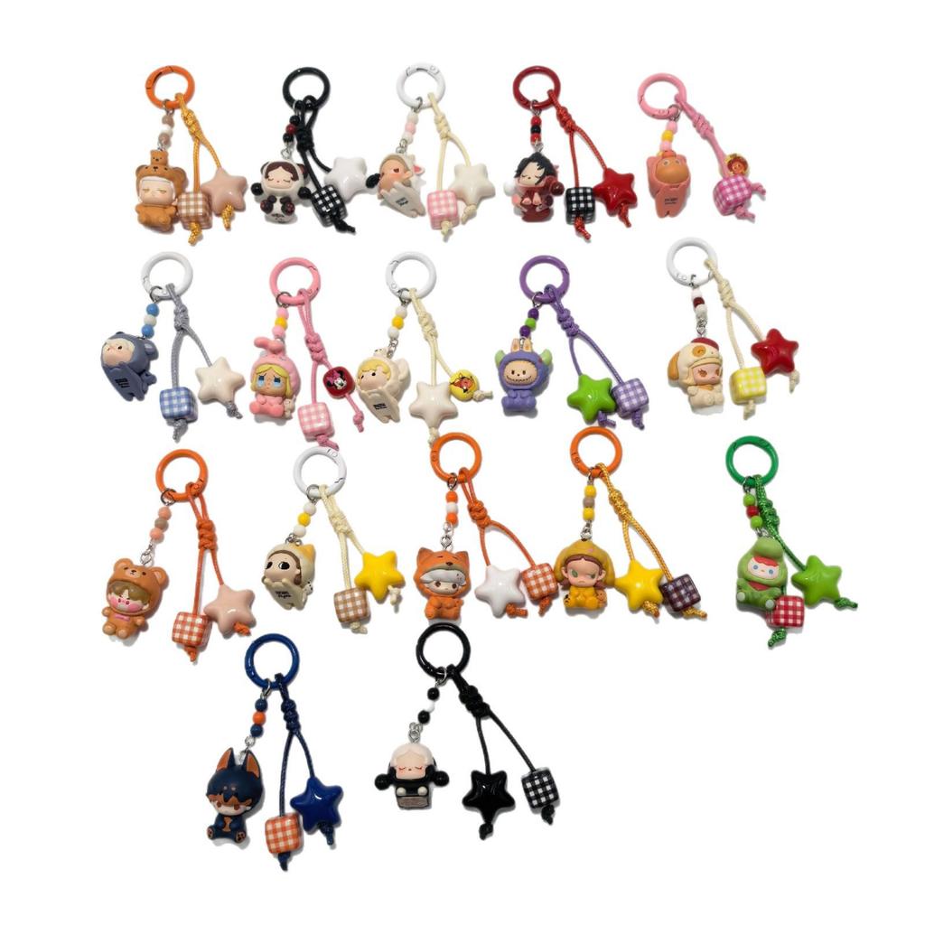 Пижамная серия Милый плетеный брелок для телефона и аксессуар-обнимашка для рюкзака