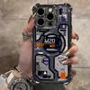 Горячий Новый M20 Circuit Lable Покрытие Чехол для Телефона Для iPhone 16e 16 15 14 13 12 11 Pro Max XR XSMax Plus Противоударный Подушка Безопасности Задняя Крышка