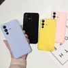 Для чехла на телефон Vivo V23 5G V2130 Чехол Милый Конфетный Цвет Тонкий ТПУ Funda Для Vivo V23 Pro V2132 V 23 S 12 Pro Защитный Чехол Сумка