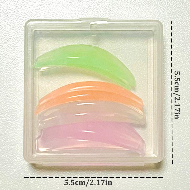 4 пары силиконовых подушечек для завивки ресниц, стержни для подъема ресниц, L-деформированные щипцы для завивки ресниц, аксессуары, аппликатор, инструменты для макияжа