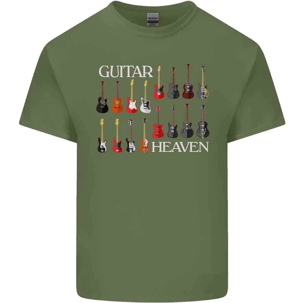 Guitar Heaven Collection Guitarist Acoustic Unisexs Light Cotton TShirt