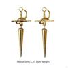 Gothic Sword Earrings Dagger Retro Style Alloy Halloween Jewelry