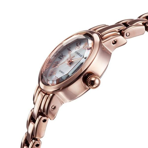 [Конрад] Серия CD005WM-Женские металлические часы, популярные корейские часы