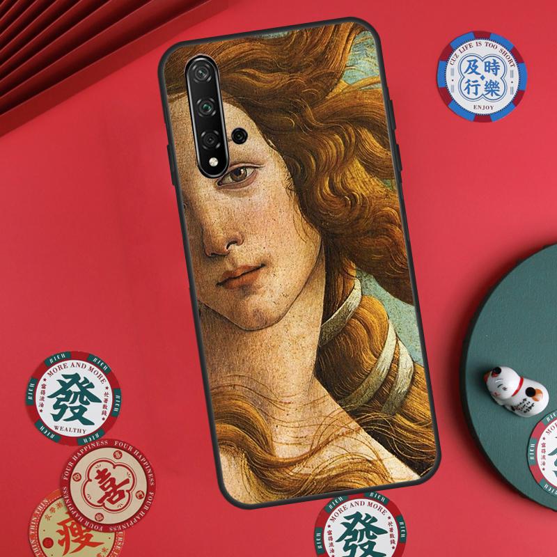 Художественные картины Рождение Венеры Для Huawei Nova 11i 8i 12i 12s 9 10 SE Y60 Y70 Y90 Y72 Y73 Y61 Y91 P60 Pro P30 P40 Lite Чехол