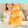Capybara Plush Toys Cartoon Animal Stuffed Doll Room Sofa Decoration Kid Gifts