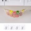 1pcs Home Kitchen Fruit Hanging Basket,Hanging Fruit Hammock For Kitchen Under Cabinet, Handwoven Hanging Fruit Holder For Home Boat Camper